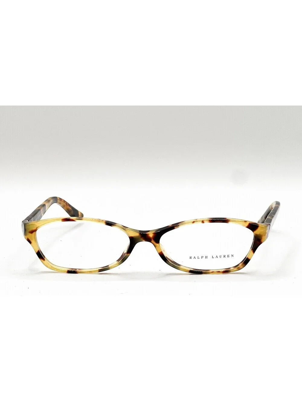 Ralph Lauren RL 6068 5004 Yellow Havana Full Rim Authentic Eyeglass Frames 55-15
